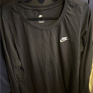 Nike Black Long Sleeve Performance Tee
